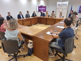La presidenta del Observatorio en el encuentro de la Red de letrados de la Administración de Justicia de Juzgados de Violencia sobre la Mujer de la Región de Murcia (Red LAJ VSM)